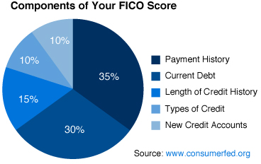 Components of Your FICO Score